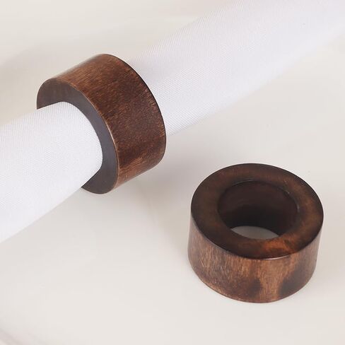 Handmade Napkin Rings (Set of 6) - Home Kitchen Decor for Dining, Anniversary, Birthday, Christmas in Saudi Arabia