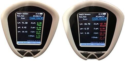 CS-200 Colorimeter Color Analyzer Digital Precise Colorimeter Color Difference Meter Tester, 8°/diffused illumination, 8mm, Color Software Lab、Lch、Yxy, XYZ, RGB, Whiteness Yellowness in Saudi Arabia