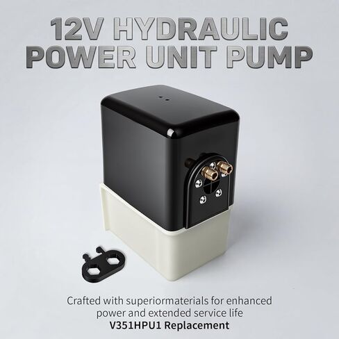 NEW V351HPU1 Hydraulic Power Unit 12V Replacement Compatible with Yacht Marine Trim Tab Pump -HPU w/ 2 Solenoid Valves in Kuwait