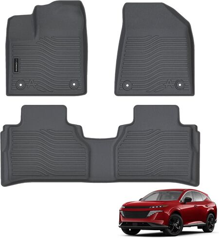Auxko All Weather Floor Mats for Nissan Frontier 2008-2021 All Season TPE Accessories Guard Odorless Anti-Slip Floor Liners for Nissan Frontier 2008-2021 in Kuwait