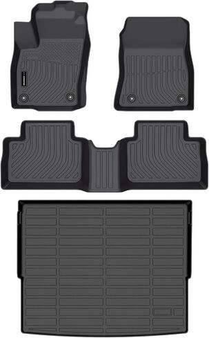 Auxko All Weather Floor Mats for Nissan Frontier 2008-2021 All Season TPE Accessories Guard Odorless Anti-Slip Floor Liners for Nissan Frontier 2008-2021 in Kuwait