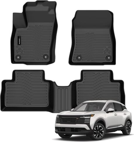 Auxko All Weather Floor Mats for Nissan Frontier 2008-2021 All Season TPE Accessories Guard Odorless Anti-Slip Floor Liners for Nissan Frontier 2008-2021 in Kuwait