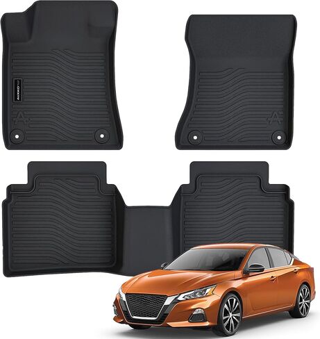 Auxko All Weather Floor Mats for Nissan Frontier 2008-2021 All Season TPE Accessories Guard Odorless Anti-Slip Floor Liners for Nissan Frontier 2008-2021 in Kuwait