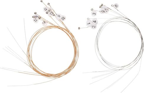 16pcs Lyre Replacement Strings Lyre Strings Full Set Harp Music Instrument Accessories in Saudi Arabia