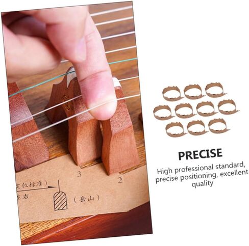 Kisangel 10pcs Guzheng Code Placement Diagrams Professional Placement Paper for Guzheng Easy Storage for Beginners in Saudi Arabia