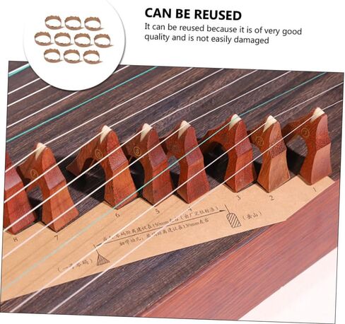 Kisangel 10pcs Guzheng Code Placement Diagrams Professional Placement Paper for Guzheng Easy Storage for Beginners in Saudi Arabia