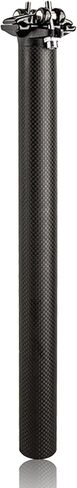 Carbon Bike Seatpost,400mm Length,27.2/30.9/31.6mm,Full Carbon Fiber 3K Matte Mountain Bicycle Seat Post Suitable for Road Bike/BMX in Saudi Arabia