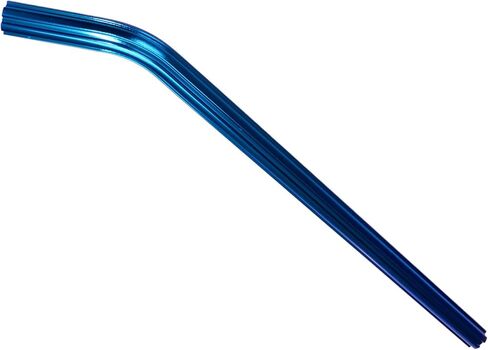 Fluted Aluminum Alloy Layback Bicycle seat Post 22.2mm (7/8") 490mm Dark Blue in Saudi Arabia