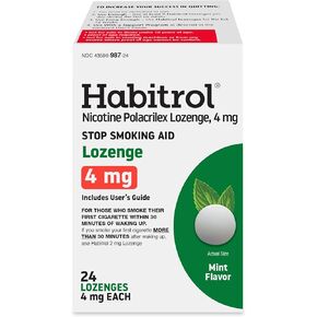 Habitrol Nicotine Lozenge Mint 4mg 24ct in Kuwait