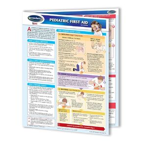 دليل الإسعافات الأولية للأطفال - الدليل المرجعي السريع الطبي من Permacharts in Kuwait
