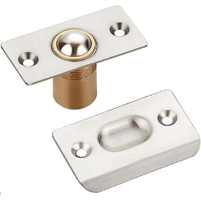 AEE3-4 عبوات من مقابض الأبواب الداخلية للأبواب الداخلية بمحمل مزدوج قابل للتعديل باللون الأسود in Kuwait