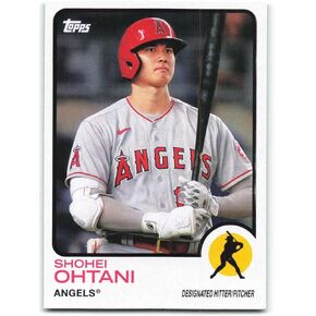 أرشيف Topps لعام 2021 رقم 130 Shohei Ohtani Los Angeles Angels بطاقة تداول MLB Baseball الرسمية بحالة خام (NM أو أفضل) in Kuwait