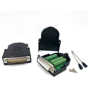 DB25 D-SUB Connecotr ذكر أنثى التوصيل محطة إشارة RS232 PCB لوح مهايئ 1 قطعة (Electrosilvering F) in Kuwait