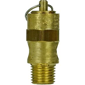 1/4" NPT 325 PSI Air Compressor Brass Safety Relief Pressure Valve Tank Pop Off in Kuwait