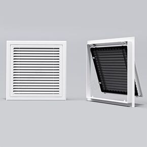 لوحة وصول من الألومنيوم قابلة للتخصيص - باب فحص أبيض قوي للسباكة والأسلاك (8 × 12/20 × 30 سم) - غطاء فتحة خدمة معززة للكابلات والأسلاك in Kuwait