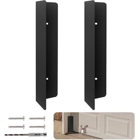 2 Pcs Garage Door Seal Mouse Guard, Heavy Duty Stainless Steel Garage Door Mouse and Snake Guard, Permanent Solution (Black) in Kuwait