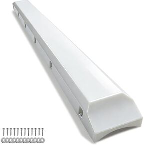 مصدات قفص الاتهام DEDU 38 بوصة 2 حزمة، مصدات قفص الاتهام للقوارب مصدات عمود الرصيف الثقيلة، واقيات مصدات الرصيف، مصدات تتراكم من مادة PVC للأفقي والرأسي مع مسامير وغسالات (أسود) in Kuwait