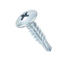 250 PCS #8 x 1/2" Self Drilling Screws | Pan Head Phillips Sheet Metal Tek Screws | Zinc Plated Self Tapping Screws for Metal, Wood & Plastic | Corrosion Resistant for Outdoor & HVAC Use in Saudi Arabia