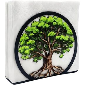 حامل مناديل بتصميم غزال سيكا للطاولة، موزع مناديل معدني قائم للمناديل الورقية مقاس 5 بوصات، تخزين مناديل معدنية سوداء للمطبخ وغرفة الطعام وبار القهوة، رف فرز رسائل البريد in Kuwait