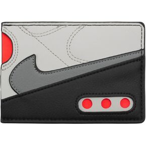 Nike Icon Air Max 90 Card Wallet Wallet Credit Cards License Cards Black, Black, Standard, Casual in Saudi Arabia