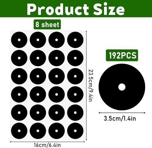8Sheets/192PCS Pool Table Marker Dots, Starting the Game on the Billiards Table Dot Marker, Billiard Accessories, for Use in Billiard Halls/Home Billiards Tables (Black) in Saudi Arabia