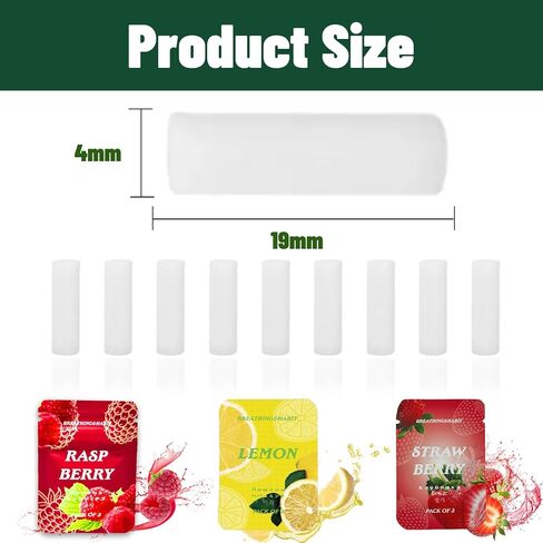 Plant Based Cores, 3 Fruity Flavors Inhaler Refills to Help Control Bad Habit, Keep Fresh Breath in Saudi Arabia
