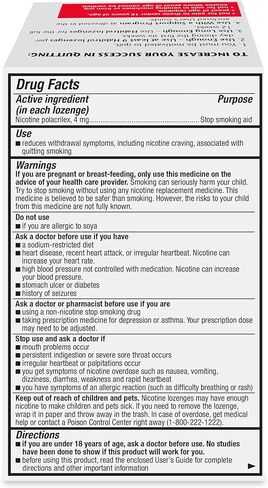 Habitrol Nicotine Lozenge Mint 4mg 24ct in Kuwait