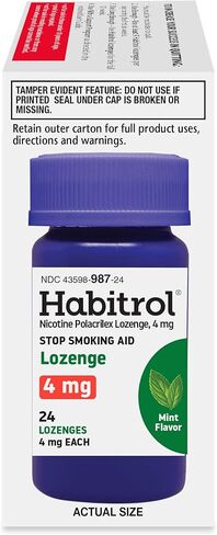 Habitrol Nicotine Lozenge Mint 4mg 24ct in Kuwait