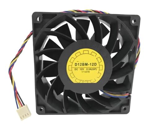 D12BM-12D DC12V 2.3A 12038 12CM مروحة تبريد 4 أسلاك in Kuwait