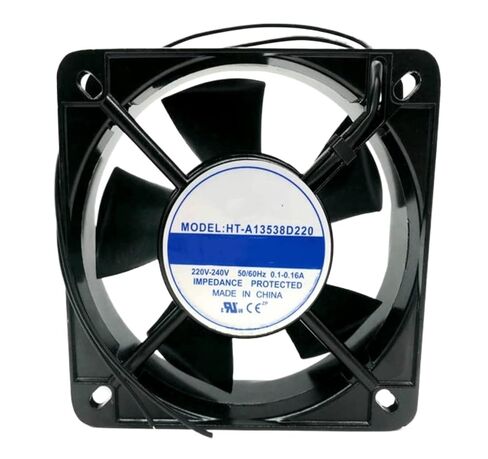 HT-A13538D220 AC 220V 240V 0.1-0.16A مروحة تبريد بسلكين in Saudi Arabia
