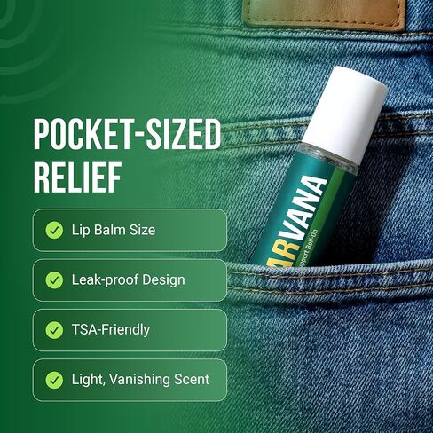 تخفيف طنين الأذن من إيرفانا لطنين الأذن - مزيج من الزيوت العطرية للراحة السمعية - تركيبة موضعية مهدئة لمن يعانون من طنين الأذن - 10 مل صنع في الولايات المتحدة الأمريكية. in Kuwait