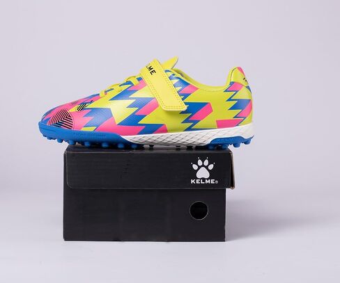 KELME Kids Indoor Soccer Shoes, Unisex Boys Girls Futsal Cleats Footbal Baseball Turf Shoes in Saudi Arabia