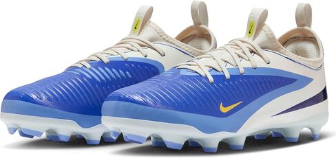 Nike Jr. Phantom 6 Low Academy LV8 Big Kids' Multi-Ground Soccer Cleats (Racer Blue/Dark Obsidian) in Saudi Arabia