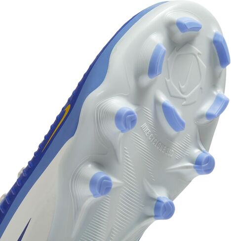Nike Jr. Phantom 6 Low Academy LV8 Big Kids' Multi-Ground Soccer Cleats (Racer Blue/Dark Obsidian) in Saudi Arabia