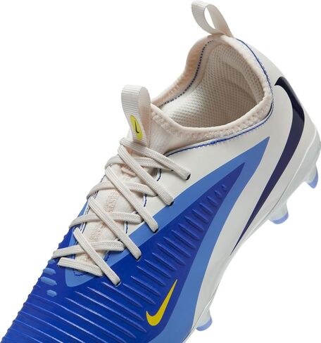 Nike Jr. Phantom 6 Low Academy LV8 Big Kids' Multi-Ground Soccer Cleats (Racer Blue/Dark Obsidian) in Saudi Arabia