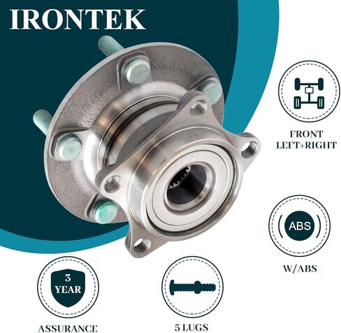 IRONTEK محور العجلة الخلفية ومجموعة المحمل (5Lug AWD) يناسب 2007-2012 لمازدا CX-7 2 قطعة 512350x2 in Saudi Arabia