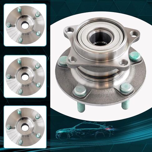 IRONTEK محور العجلة الخلفية ومجموعة المحمل (5Lug AWD) يناسب 2007-2012 لمازدا CX-7 2 قطعة 512350x2 in Saudi Arabia