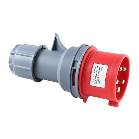 Industrial and Socket 5 Holes 32A Docking Aviation Waterproof and dustproof Non-Explosion-Proof Connector Three-Phase Power(Plug) in Saudi Arabia