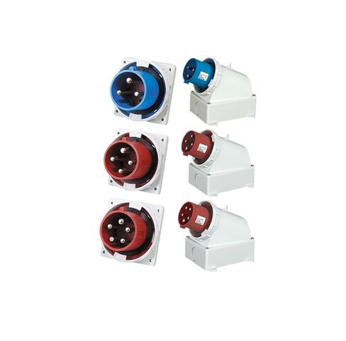 IP67 Reverse Plug Waterproof Industrial Aviation and Socket Connector Docking 3 core 4 Holes 5 63A125A(4p63aip67 Open Plug Gp357) in Saudi Arabia