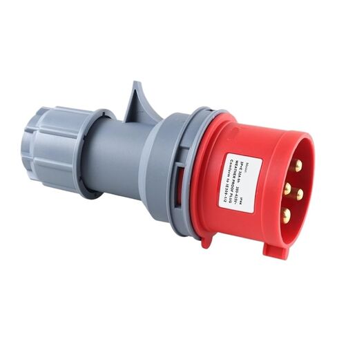 الصناعية والمقبس 4 الأساسية 32A لرسو السفن الطيران مقاوم للماء والغبار موصل غير مقاوم للانفجار طاقة ثلاثية الطور (مقبس مخفي) in Kuwait