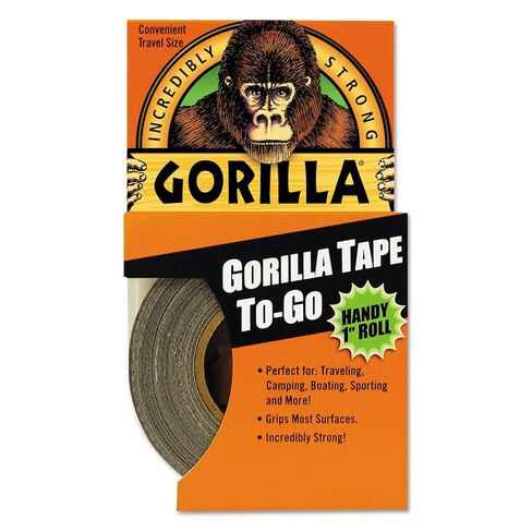 Gorilla Glue 6100104 Gorilla Tape Extra-Thick All-Weather Duct Tape 1-Inch x 10yds 1.5-Inch Core BLK in Saudi Arabia