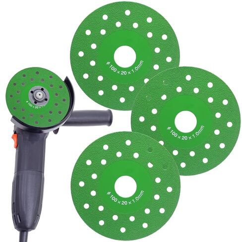 4 "شفرة منشار الماس 5 قطع قرص قطع غير قابل للتدمير بلاطة الصخور قطعة طحن مسطحة قطع بلاطة الصخور قرص الطحن للبلاط والرخام وبلاطة الصخور in Kuwait