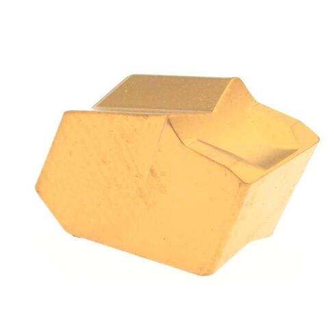 Hertel Carbide Cutoff Insert, MGTN-6 HC335, 6.00 mm Cutting Width, 0° Neutral Lead Angle, TiC/TiCN/TiN Finish, 10-Pack, Part #2000008 in Saudi Arabia