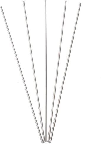 5pcs Silver 304 Stainless Steel Capillary Tube 3mm OD 2mm ID 250mm Length Home Improvement Accessories Stainless Steel Round Tubing in Saudi Arabia