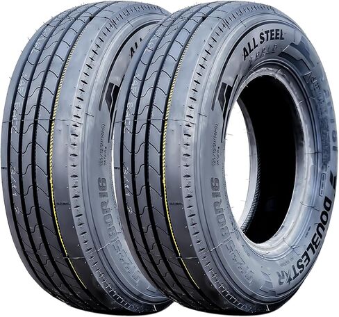 مجموعة من 2 DSRT81 جميع الصلب ST RYDIAL ST235/80R16 إطارات المقطورة 14-ply النطاق G 129/125N ، قسط الثقيلة طوال الموسم 235/80/16 235/80-16 235 80R16 إطارات المقطورة in Kuwait