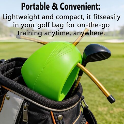 Golf Swing Training Aid - The Connector Golf Training Aid,Enhance Coordination & Muscle Memory, Suitable for All Skill Levels, Portable & Lightweight Desig in Saudi Arabia