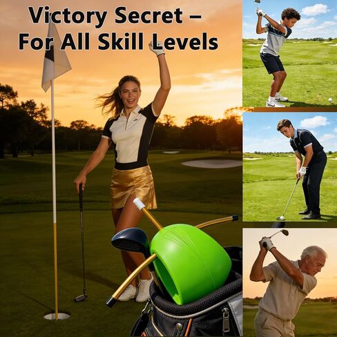 Golf Swing Training Aid - The Connector Golf Training Aid,Enhance Coordination & Muscle Memory, Suitable for All Skill Levels, Portable & Lightweight Desig in Saudi Arabia