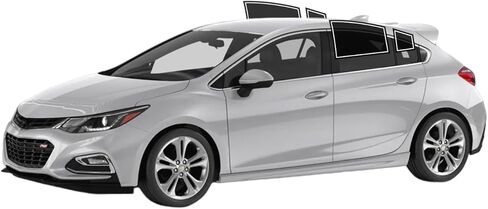 Precut Windows Tint Film Windshield Cars Sun Flocking Forcing Provisacy anti anti Glass 2 Ply Computer Cut 35 ٪ Tint Shade for Chevrolet Cruze Hatch 2016-2019 in Saudi Arabia