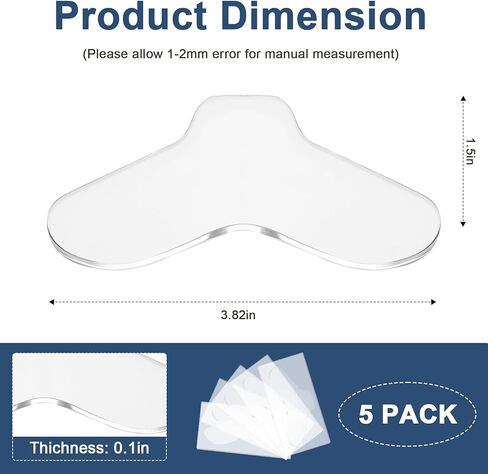 5 Pack Nasal Pads for CPAP Mask, Universal CPAP Nose Pads, Reusable & Washable CPAP Nose Cushion Protector, Trim-to-Fit Gel Nose Pad, Comfort & Reduces Irritation in Kuwait