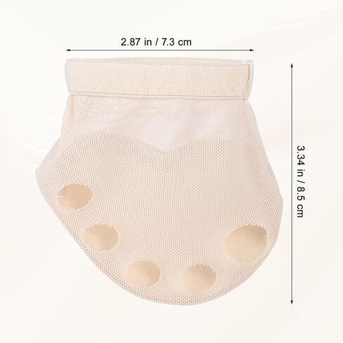 1 Pair Dance Half Soles, Medium Beige Foot Undies Toe Padding, Forefoot Cushion Paws Lyrical Ballet Contemporary Gymnastics Belly Dance in Saudi Arabia